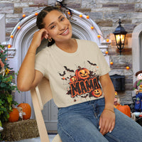 Mama Jacko lantern Unisex Graphic Tees! All New Heather Colors!!! Free Shipping!!! Halloween!