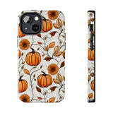 Vining Pumpkins Fall Vibes Tough Phone Cases!