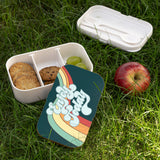 Enjoy Today Retro Teal Bento Lunch Box! Free Shipping!!! Great For Gifting! BPA Free!