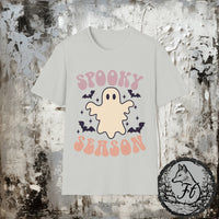 Spooky Season Lavender Colored Halloween Unisex Graphic Tees!