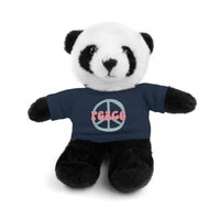 Peace Symbol Stuffed Animals! 6 Different Animals to Choose From! Free Shipping!