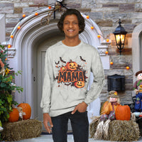 Mama Jacko lantern Unisex Color Blast Crewneck Sweatshirt! All New Comfort Colors!!! Halloween! Free Shipping!