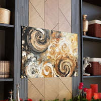 Western Inspired Abstract Oil Painting Canvas Gallery Wraps!