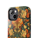 Fall Butterfly Florals Tough Phone Cases! Fall Vibes!