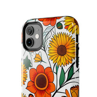 Sunflower Daisy Medley Fall Vibes Tough Phone Cases!