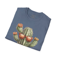 Wild West Cactus Sunglasses Western Unisex Graphic Tees! Summer Vibes! All New Heather Colors!!! Free Shipping!!!