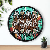 Western Aztec Mama Wall Clock! Perfect For Gifting! Free Shipping!!! 3 Colors Available!