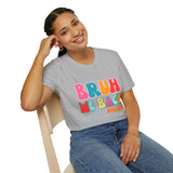 Bruh We Back Unisex Graphic Tees! All New Heather Colors!!! Free Shipping!!! Back To School!