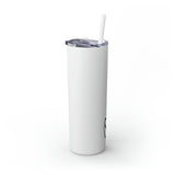 Custom Name Personalized Tumblers Skinny Tumbler with Straw, 20oz! Cursive Writing Option!