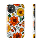 Sunflower Daisy Medley Fall Vibes Tough Phone Cases!