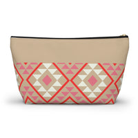 Wifey Pink Aztec Printed Travel Accessory Pouch, Check Out My Matching Weekender Bag! Free Shipping!!!