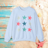 Starfish Medley Unisex Sweatshirt! Plus Sizes Available!