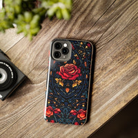 Stained Glass Gothic Inspired Halloween Tough Phone Cases! Fall Vibes!