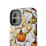 Pumpkin Lanterns Fall Vibes Tough Phone Cases!