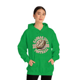 Kansas City Football Leopard Print Football Unisex Heavy Blend Hooded Sweatshirt! Football Season!