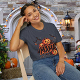 Mama Jacko lantern Unisex Graphic Tees! All New Heather Colors!!! Free Shipping!!! Halloween!