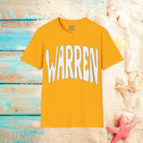 Warren Groovy Unisex Graphic Tees! Summer Vibes! All New Heather Colors!!! Free Shipping!!!