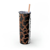 Mama Cow Printed Skinny Tumbler with Straw, 20oz! Multiple Colors! Mothers Day!