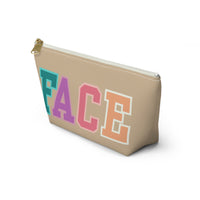 Rainbow Cream Face Accessory Pouch, Check Out My Matching Weekender Bag! Free Shipping!!!