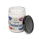 Spread Kindness Retro Star Stamp Scented Soy Candle, 9oz! Free Shipping! 9 Scents! 60 Hour Burn Time!!!