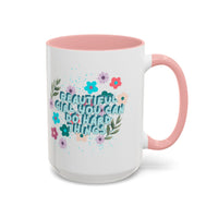 Beautiful Girl You Can Do Hard Things Mug! 11 oz/15 oz! Free Shipping! BPA Free! Microwave/Dishwasher Safe!