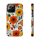 Sunflower Daisy Medley Fall Vibes Tough Phone Cases!