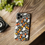 Spider Webs and Candy Corn Little Ghost Halloween Tough Phone Cases! Fall Vibes!