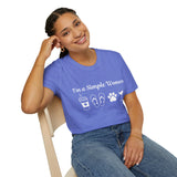 I'm a Simple Women Unisex Graphic Tees! Summer Vibes! All New Heather Colors!!! Free Shipping!!!