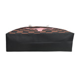 Chocolate and Black Pink Longhorn Vacation Travel Weekender Bag! Free Shipping!!!