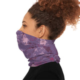 Mineral Wash Purple Lightweight Neck Gaiter! 4 Sizes Available! Free Shipping! UPF +50! Great For All Outdoor Sports!