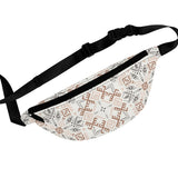 Boho Beige Aztec Print Unisex Fanny Pack! Free Shipping! One Size Fits Most!