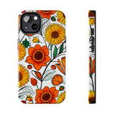 Sunflower Daisy Medley Fall Vibes Tough Phone Cases!