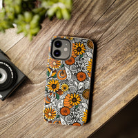 Retro Autumn Daisey's Fall Vibes Tough Phone Cases!