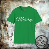 Merry Period Christmas Unisex Graphic Tees! Winter Vibes! All New Heather Colors!!!