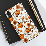 Vining Pumpkins Fall Vibes Tough Phone Cases!