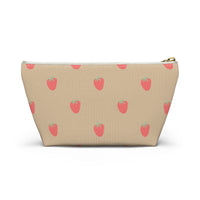 Strawberry Cream Accessory Pouch, Check Out My Matching Weekender Bag! Free Shipping!!!