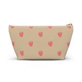 Strawberry Cream Accessory Pouch, Check Out My Matching Weekender Bag! Free Shipping!!!