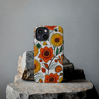 Sunflower Daisy Medley Fall Vibes Tough Phone Cases!