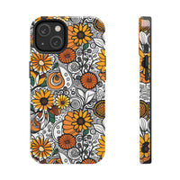 Retro Autumn Daisey's Fall Vibes Tough Phone Cases!