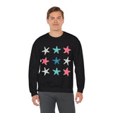 Starfish Medley Unisex Sweatshirt! Plus Sizes Available!