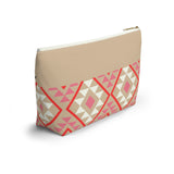 Wifey Pink Aztec Printed Travel Accessory Pouch, Check Out My Matching Weekender Bag! Free Shipping!!!