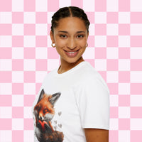 Fox Valentines Day T-Shirt! Valentines Day! Spring Vibes! Graphic Tees!