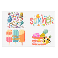 Summer Popsicles, Beach Tote, Pineapple Sticker Sheets! Free Shipping!