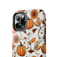 Vining Pumpkins Fall Vibes Tough Phone Cases!