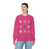 Starfish Medley Unisex Sweatshirt! Plus Sizes Available!