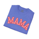 Valentines Day Mama Pink Heart Medley Unisex Graphic Tee! All New Heather Colors!!! Free Shipping!!!