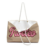 Chocolate Cream Rodeo Pink Vacation Travel Weekender Bag! Free Shipping!!!