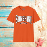 Sunshine State of Mind Unisex Graphic Tees! Summer Vibes! All New Heather Colors!!! Free Shipping!!!