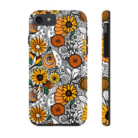 Retro Autumn Daisey's Fall Vibes Tough Phone Cases!