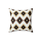 Western/Boho Aztec Brown Square Pillow!